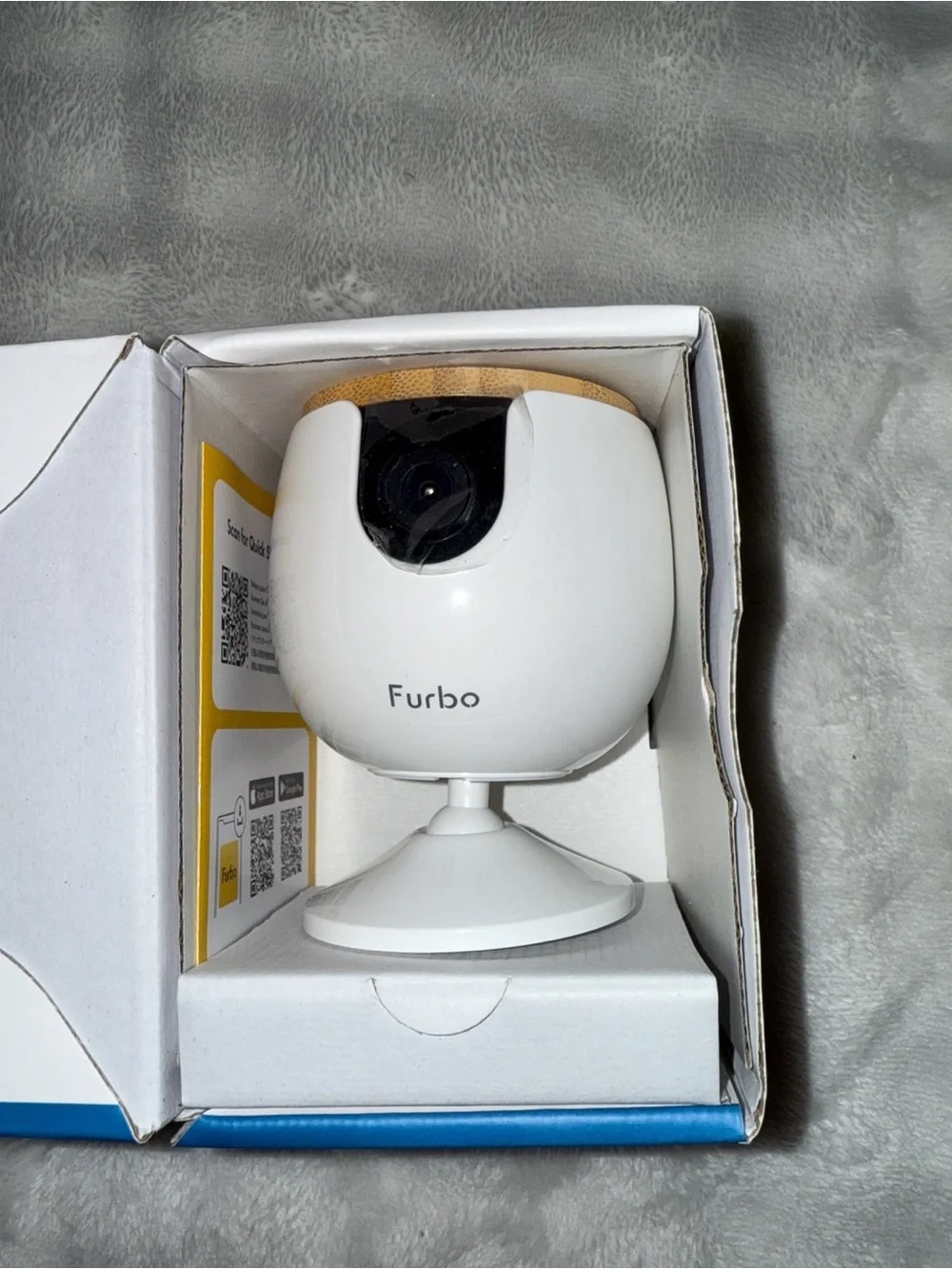 Furbo Mini Dog Camera - Pet Camera (White)